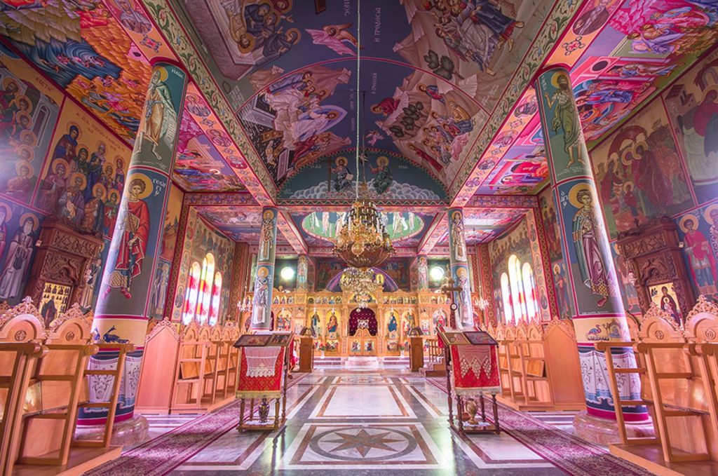 Inside: Church of the Shepherds, Greek Orthodox Church